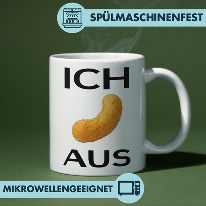 Ich Flipp Aus Erdnussflip Wortspiel Kaffee Tasse