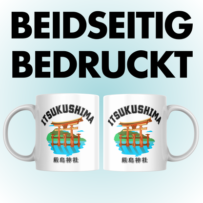 Itsukushima Schrein Japan Kaffee Tasse