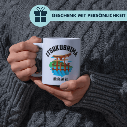 Itsukushima Schrein Japan Kaffee Tasse