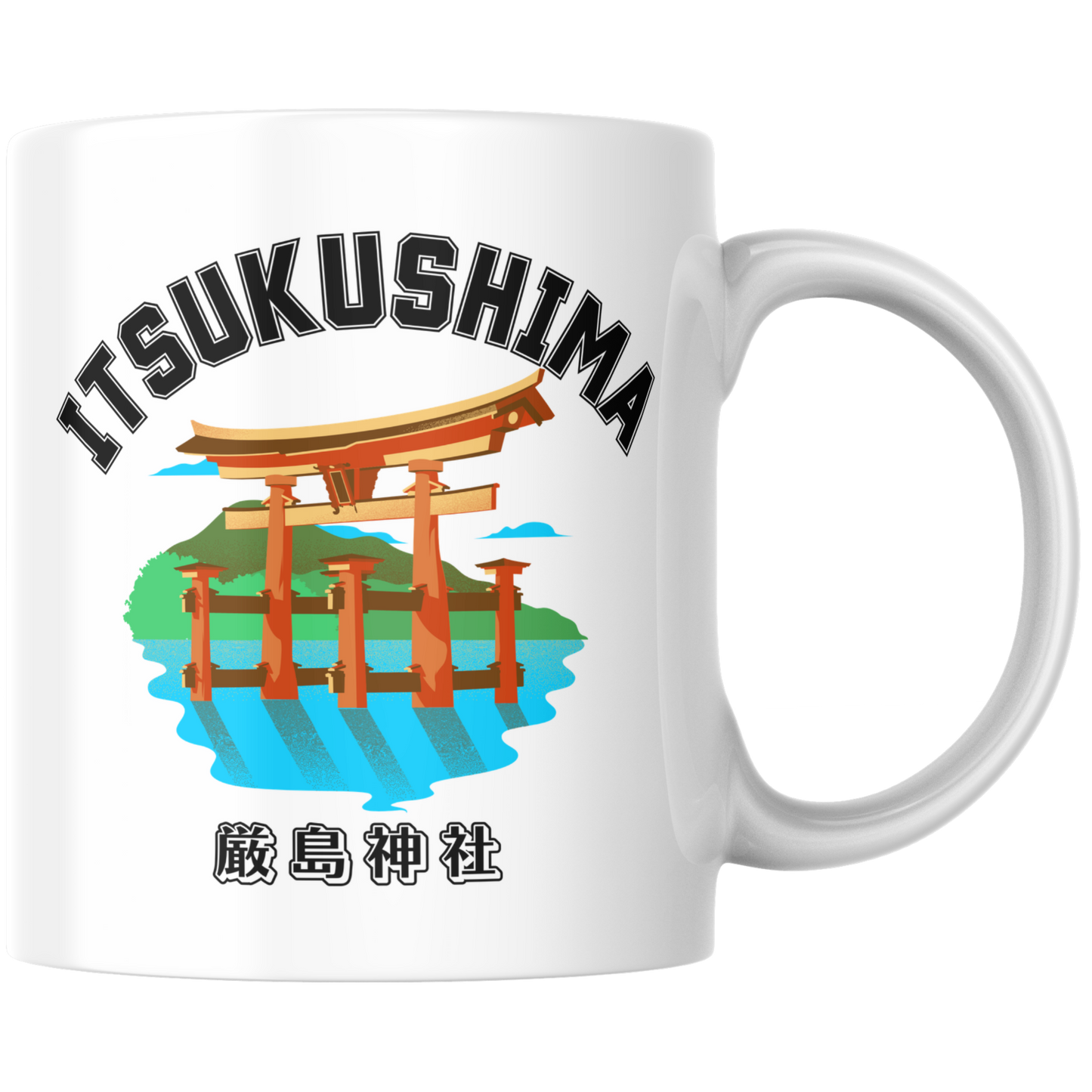 Itsukushima Schrein Japan Kaffee Tasse