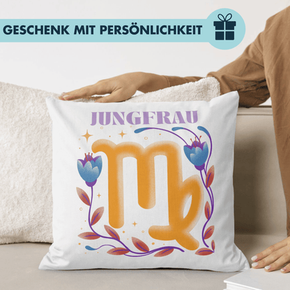 Jungfrau Virgo Sternzeichen Deko Kissen
