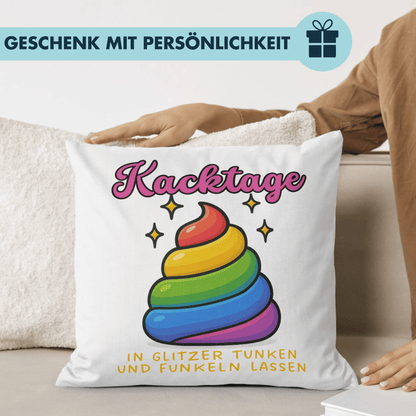 Kacktage In Glitzer Tunken Und Funkeln Lassen Deko Kissen