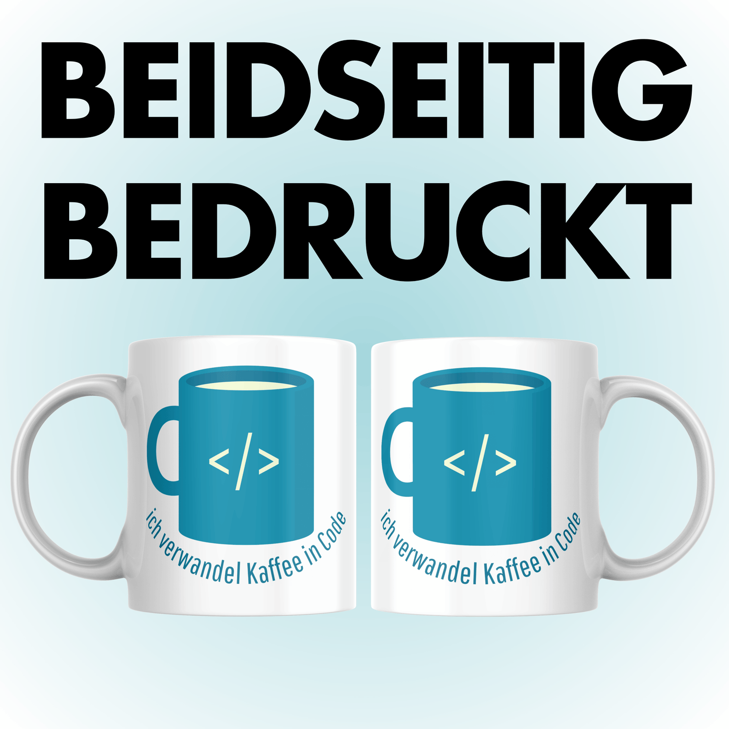 Ich Verwandel Kaffee In Code Programmierer Tasse