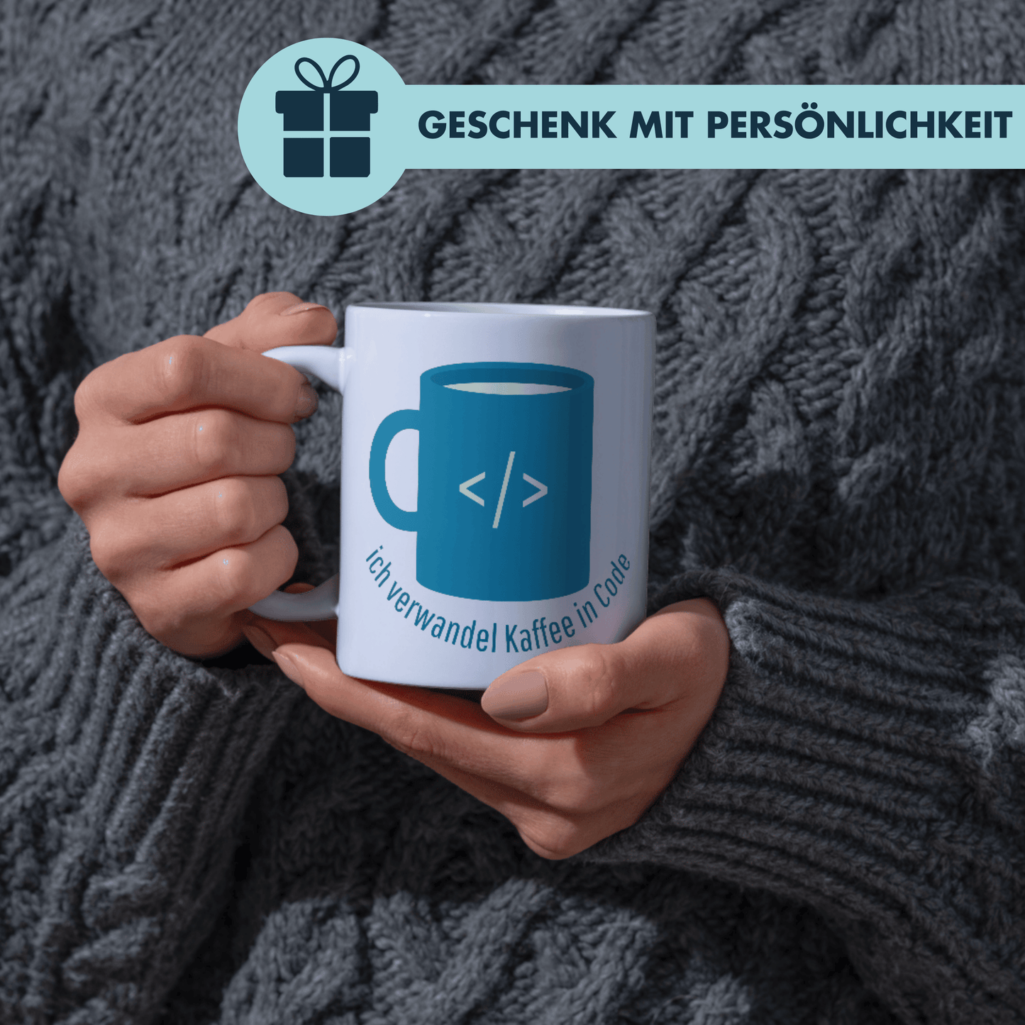 Ich Verwandel Kaffee In Code Programmierer Tasse