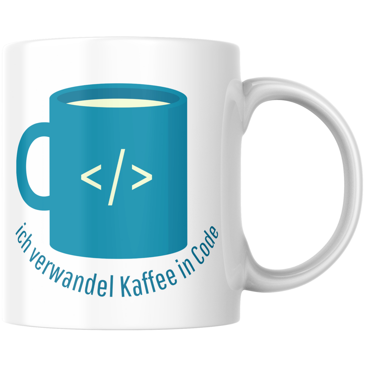 Ich Verwandel Kaffee In Code Programmierer Tasse