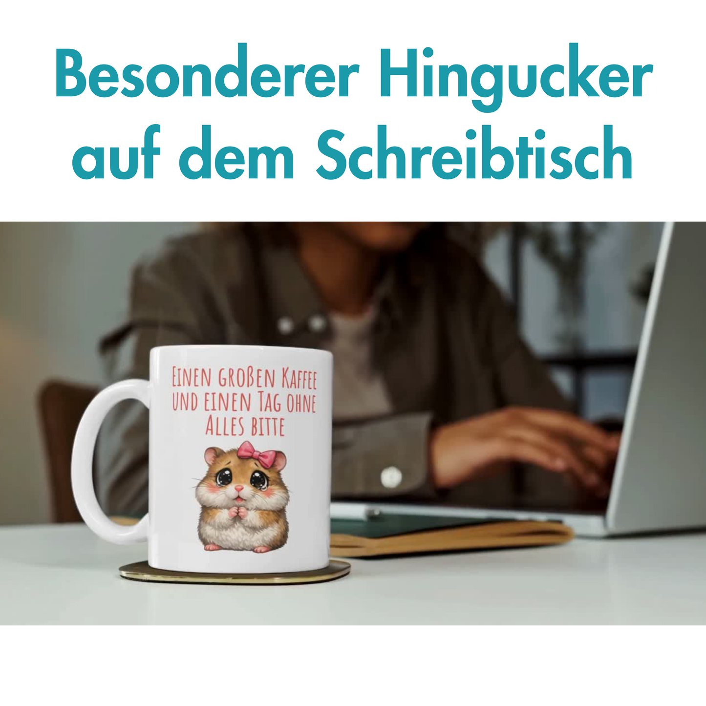 Einen Großen Kaffee Und Einen Tag Ohne Alles Bitte Hamster Tasse