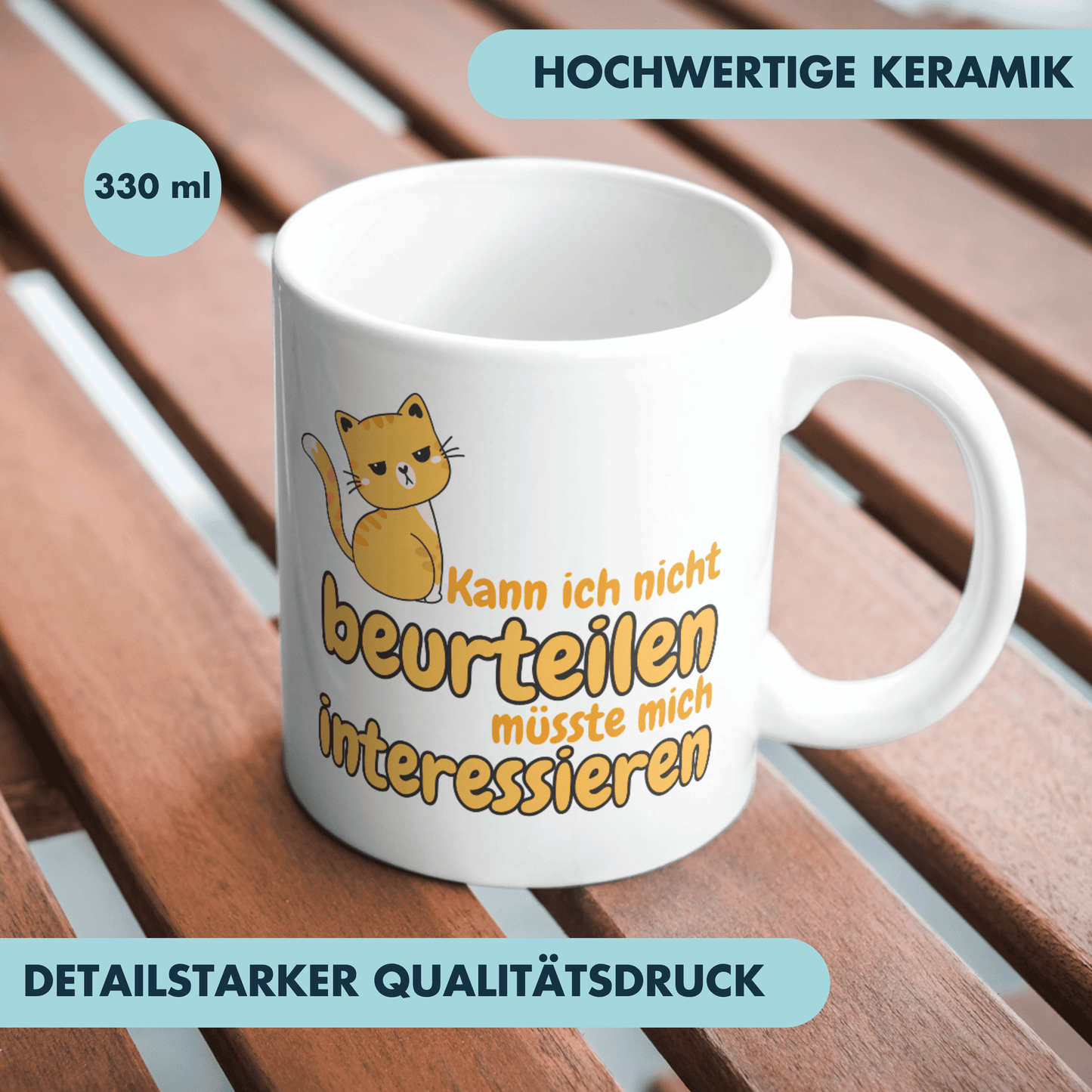 Kann Ich Nicht Beurteilen Müsste Mich Interessieren Arbeit Kaffee Tasse