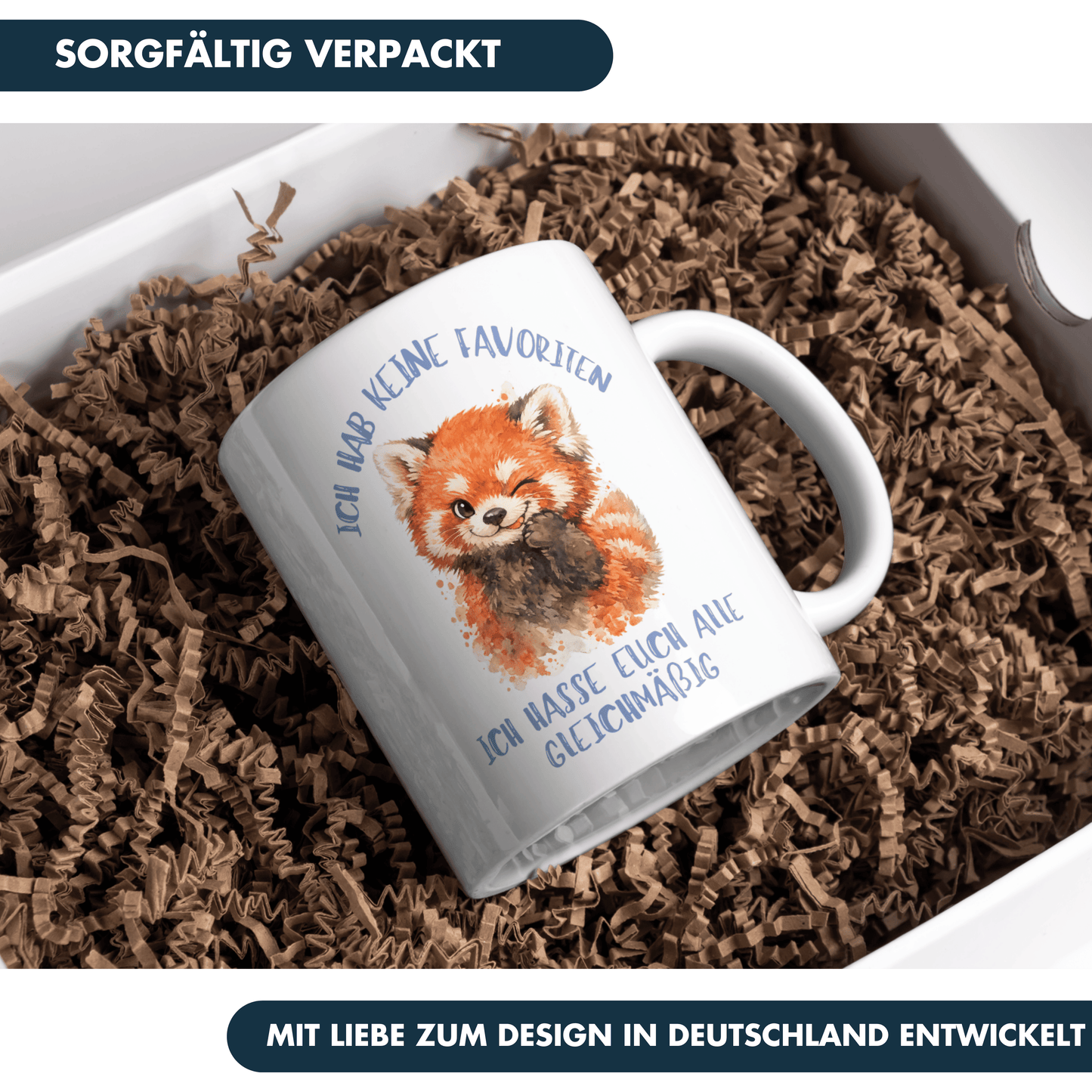 Ich Hab Keine Favoriten Ich Hasse Euch Alle Gleichmäßig Kaffee Tasse