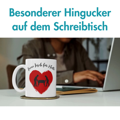 Einen Tisch Für 2 Bitte Kicker Kaffee Tasse