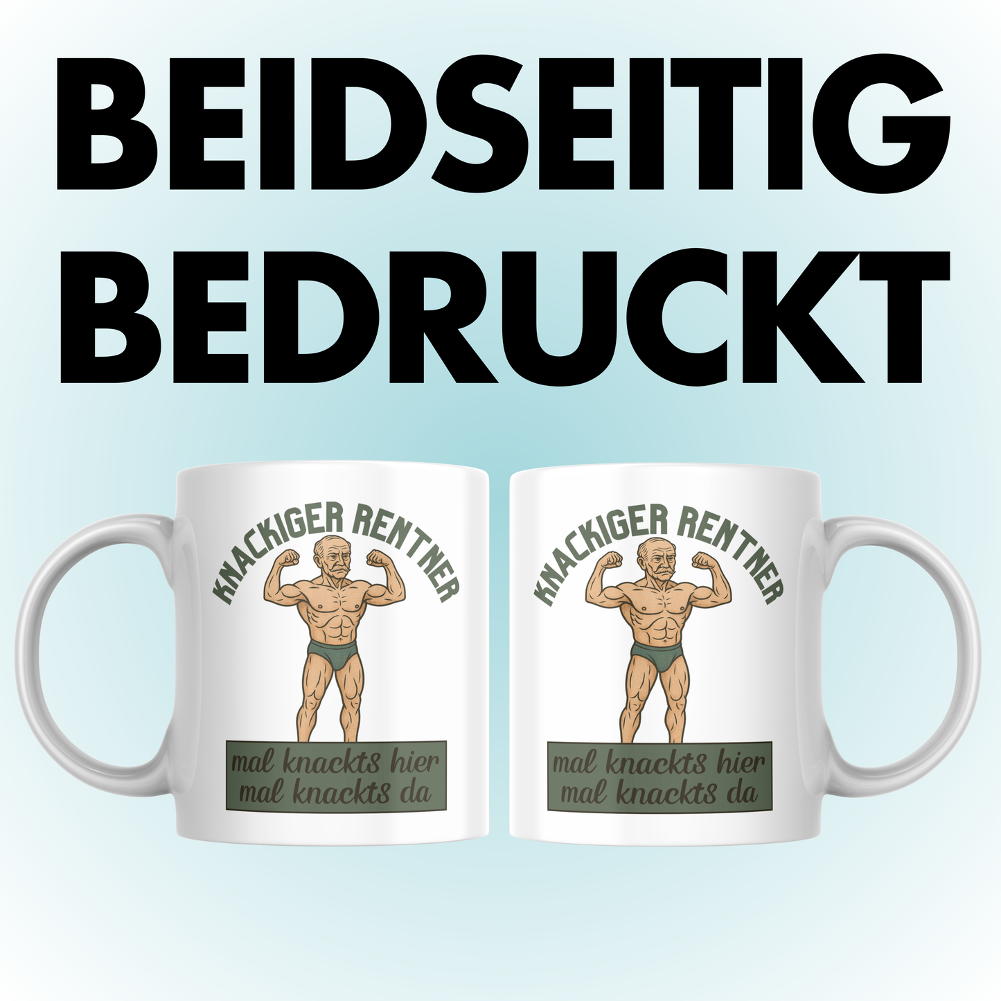 Knackiger Rentner Mal Knackts Hier Mal Knackts Da Kaffee Tasse