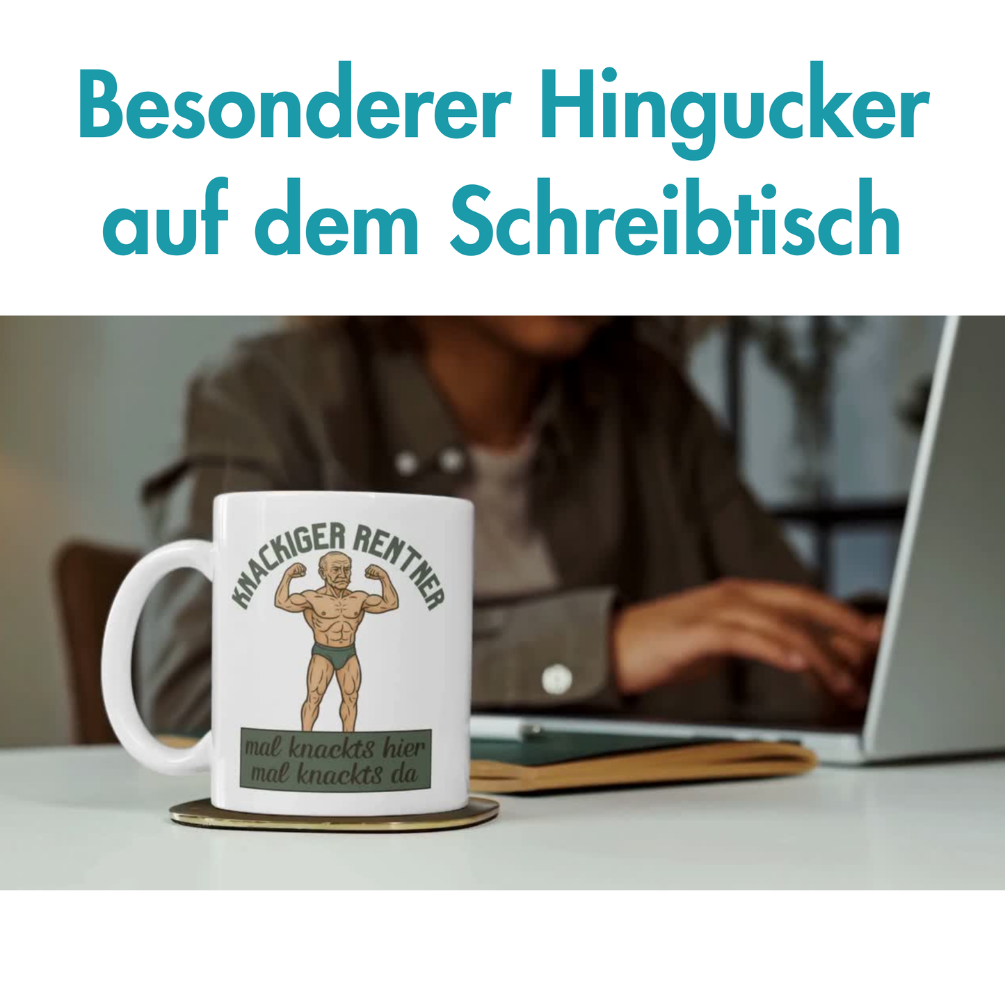 Knackiger Rentner Mal Knackts Hier Mal Knackts Da Kaffee Tasse