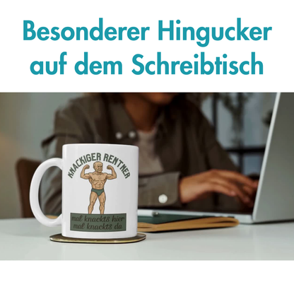 Knackiger Rentner Mal Knackts Hier Mal Knackts Da Kaffee Tasse