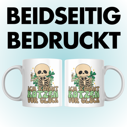 Ich Könnt Kotzen Vor Glück Ironie Kaffee Tasse