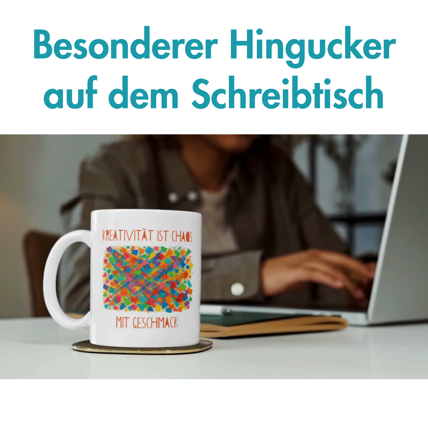 Kreativität Ist Chaos Mit Geschmack Kaffee Tasse