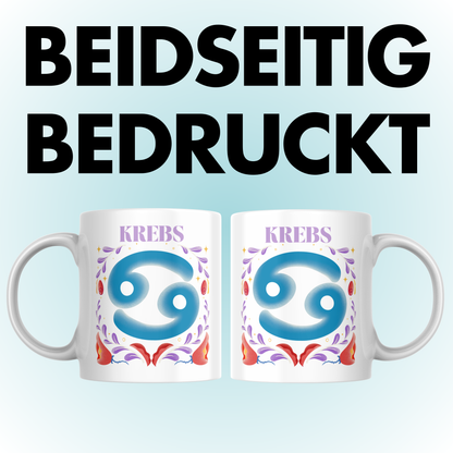 Krebs Cancer Sternzeichen Kaffee Tasse