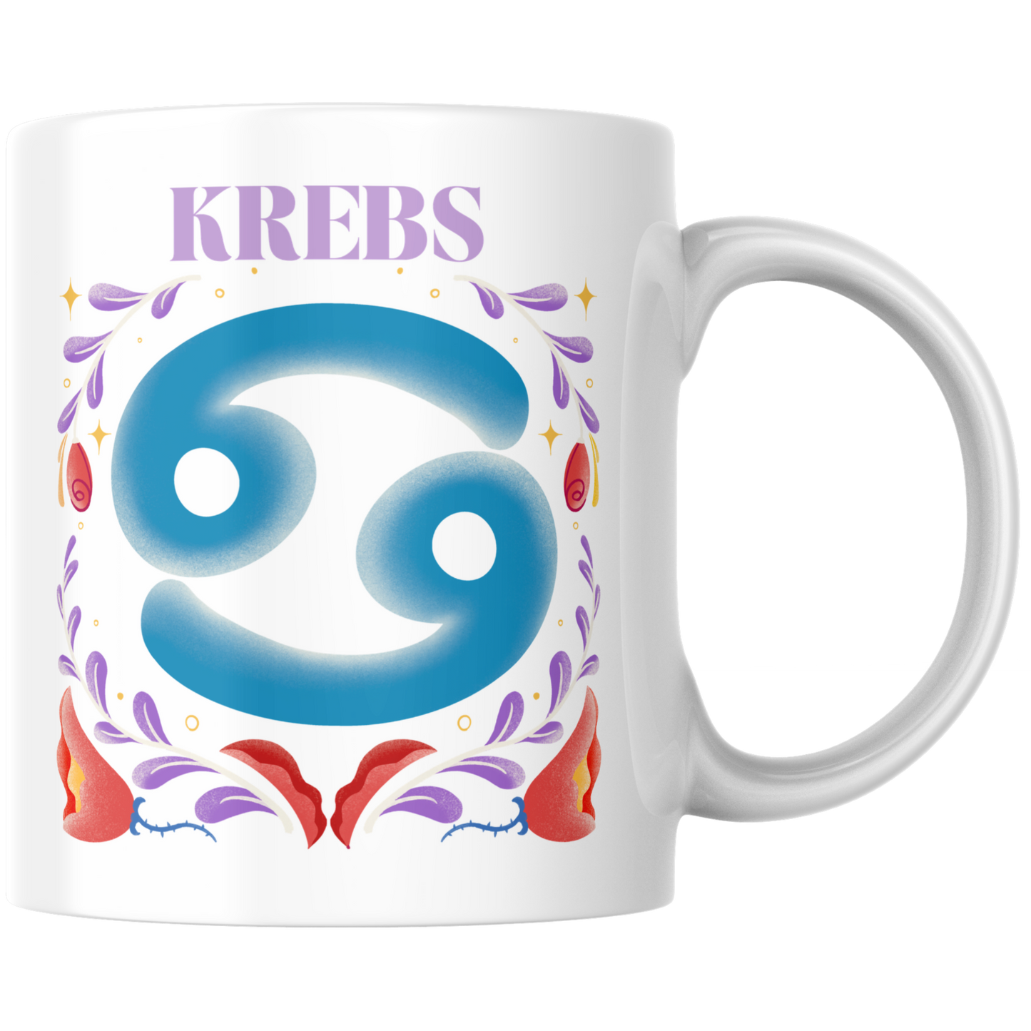 Krebs Cancer Sternzeichen Kaffee Tasse