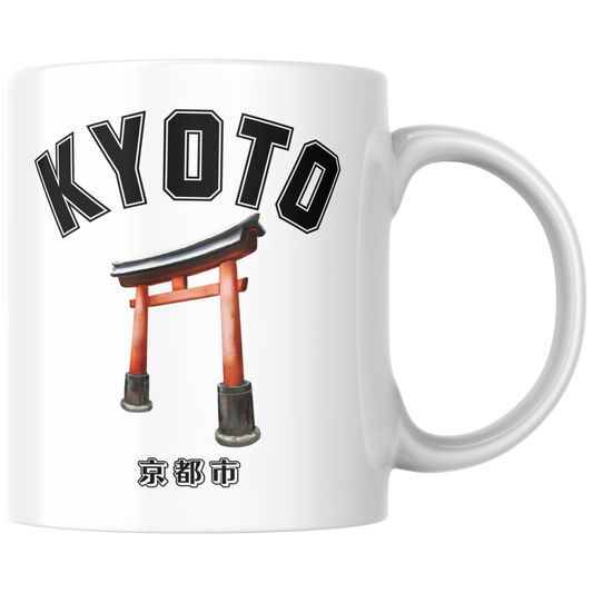Kyoto Torii Tor Japan Tempel Schrein Kaffee Tasse