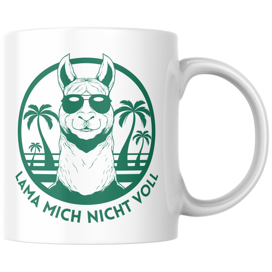 Lama Mich Nicht Voll Genervt Arbeit Kaffee Tasse