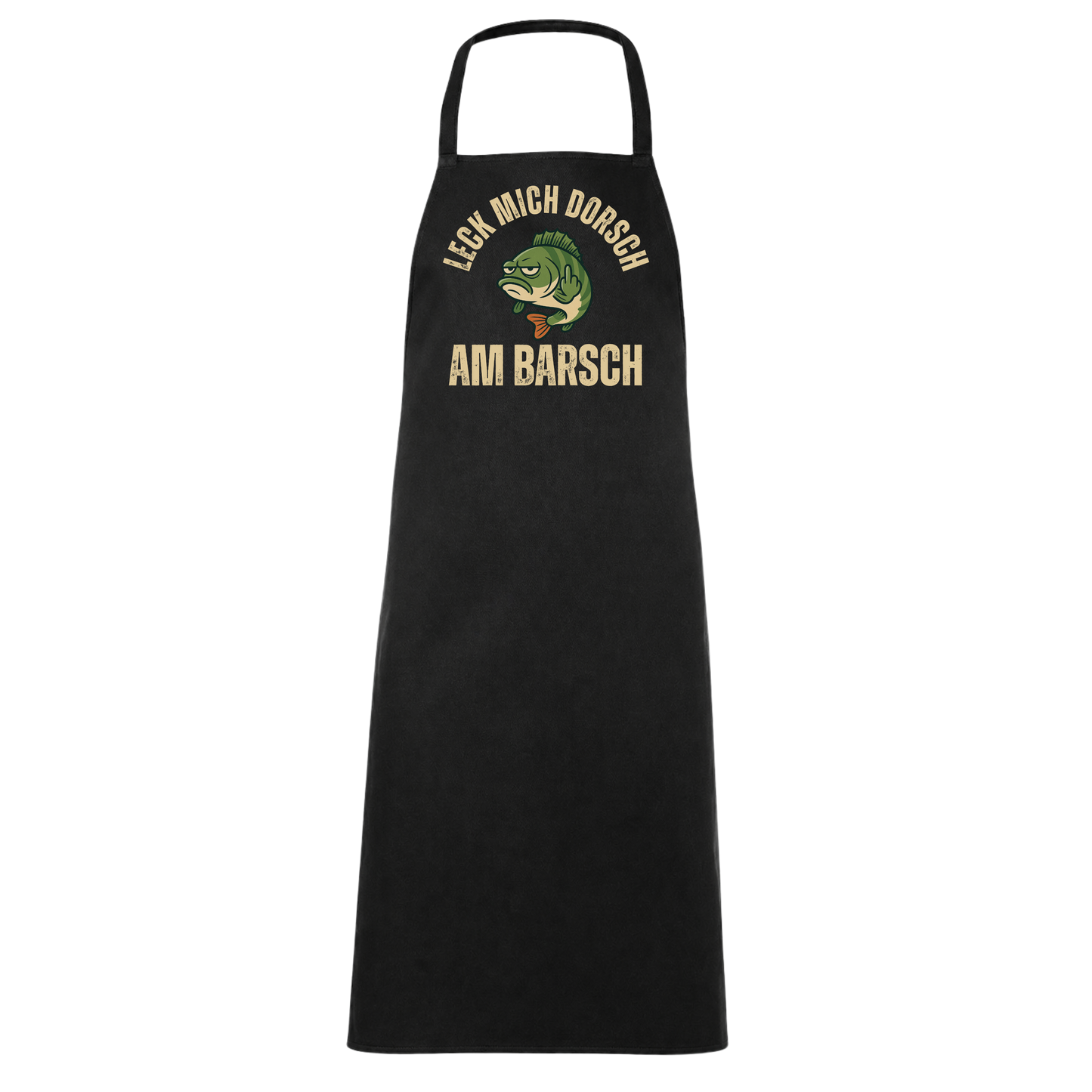 Leck Mich Dorsch Am Barsch Wortspiel Angler Schürze
