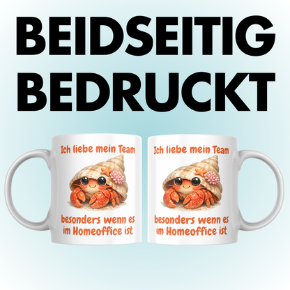 Ich Liebe Mein Team Besonders Wenn Es Im Homeoffice Ist Kaffee Tasse
