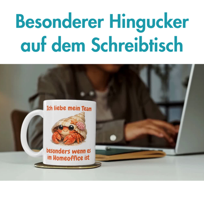 Ich Liebe Mein Team Besonders Wenn Es Im Homeoffice Ist Kaffee Tasse