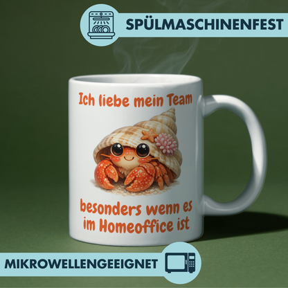 Ich Liebe Mein Team Besonders Wenn Es Im Homeoffice Ist Kaffee Tasse