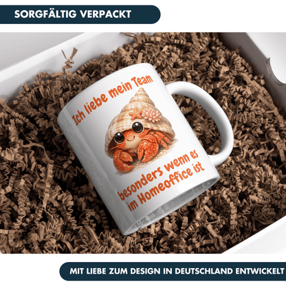 Ich Liebe Mein Team Besonders Wenn Es Im Homeoffice Ist Kaffee Tasse