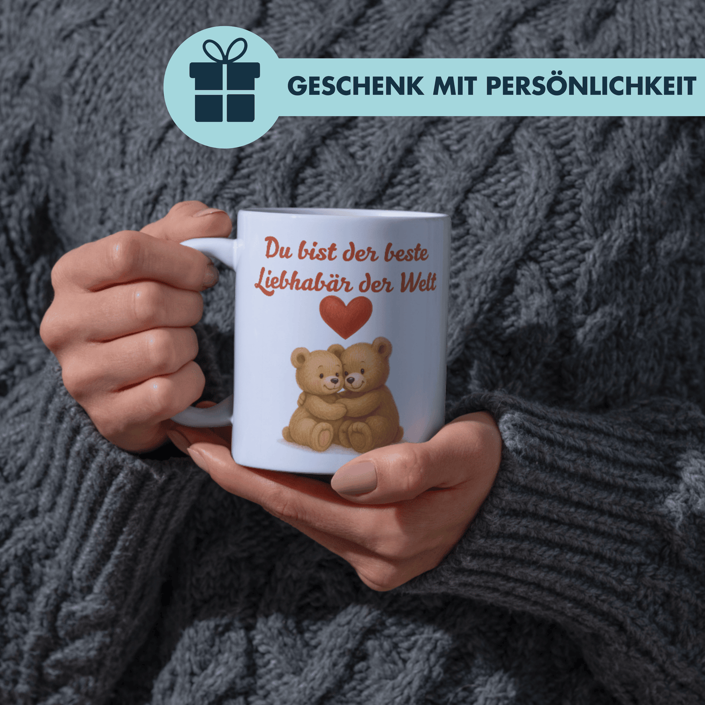 Du Bist Der Beste Liebhabär Der Welt Wortspiel Liebe Kaffee Tasse