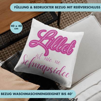 Lillet Ist Nie Ne Schnapsidee Cocktail Wildberry Deko Kissen