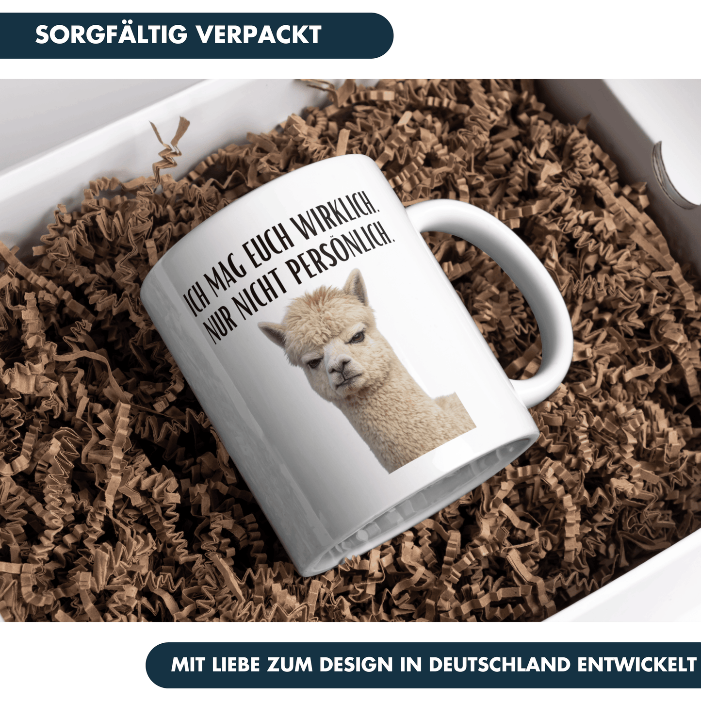 Ich Mag Euch Wirklich Nur Nicht Persönlich Kaffee Tasse