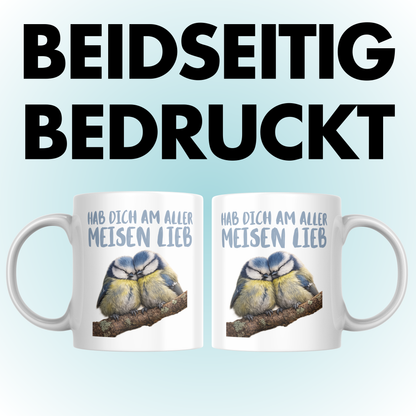 Hab Dich Am Aller Meisen Lieb Liebe Kaffee Tasse