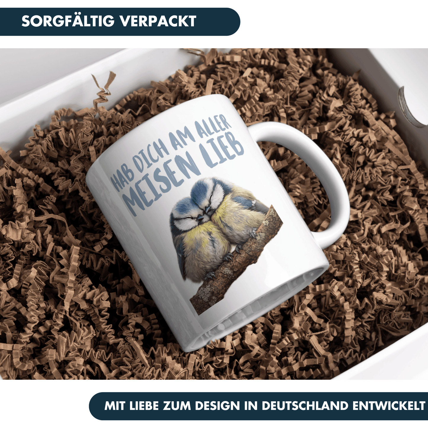 Hab Dich Am Aller Meisen Lieb Liebe Kaffee Tasse