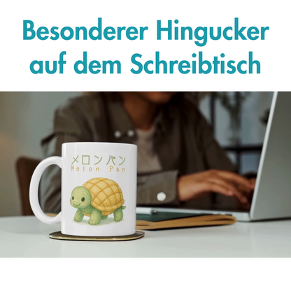 Melon Pan Schildkröte Japan Kaffee Tasse