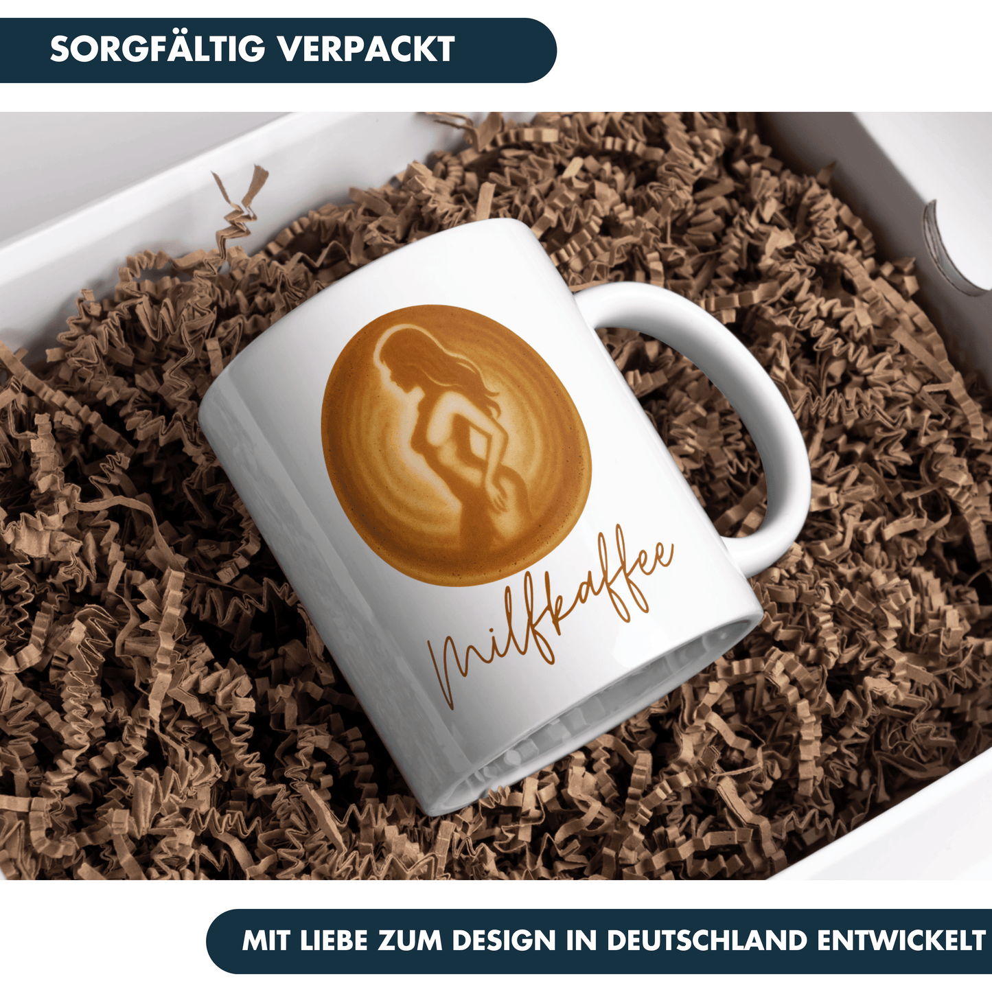Milfkaffee Milf Wortspiel Versaut Kaffee Tasse