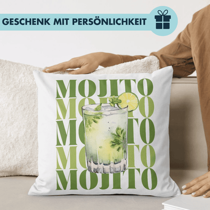 Mojito Cocktail Deko Kissen