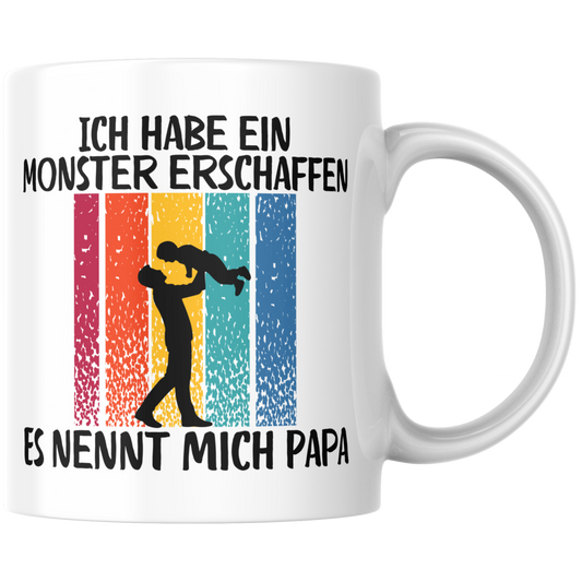 Ich Habe Ein Monster Erschaffen Es Nennt Mich Papa Kaffee Tasse