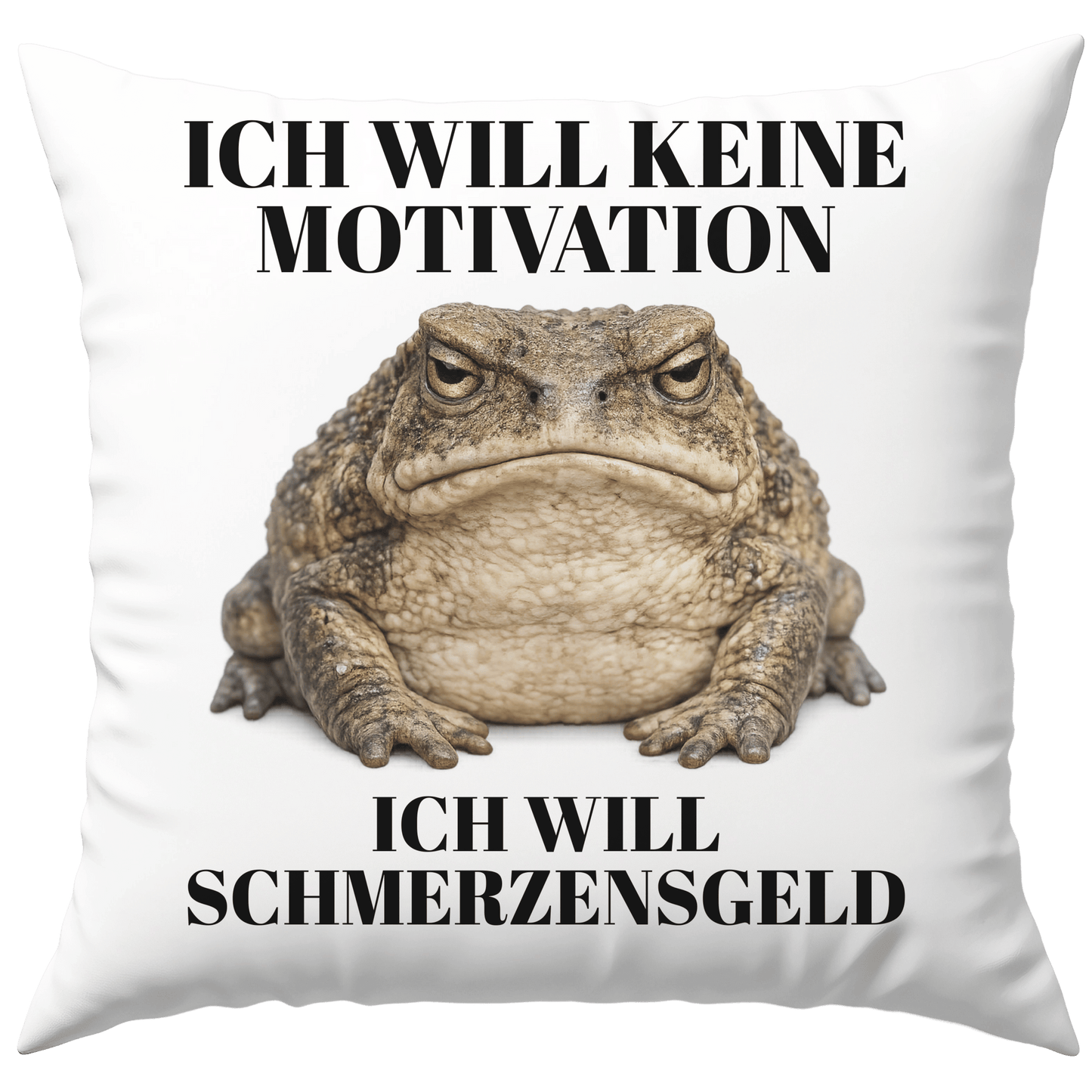 Ich Will Keine Motivation Ich Will Schmerzensgeld Deko Kissen