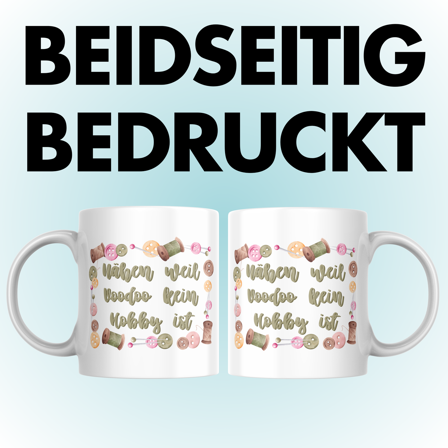 Nähen Weil Voodoo Kein Hobby Ist Näherin Kaffee Tasse