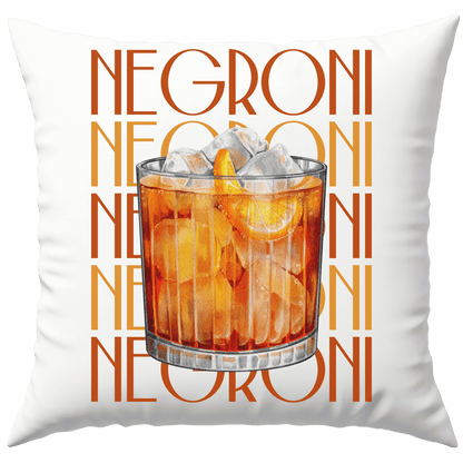 Negroni Cocktail Deko Kissen