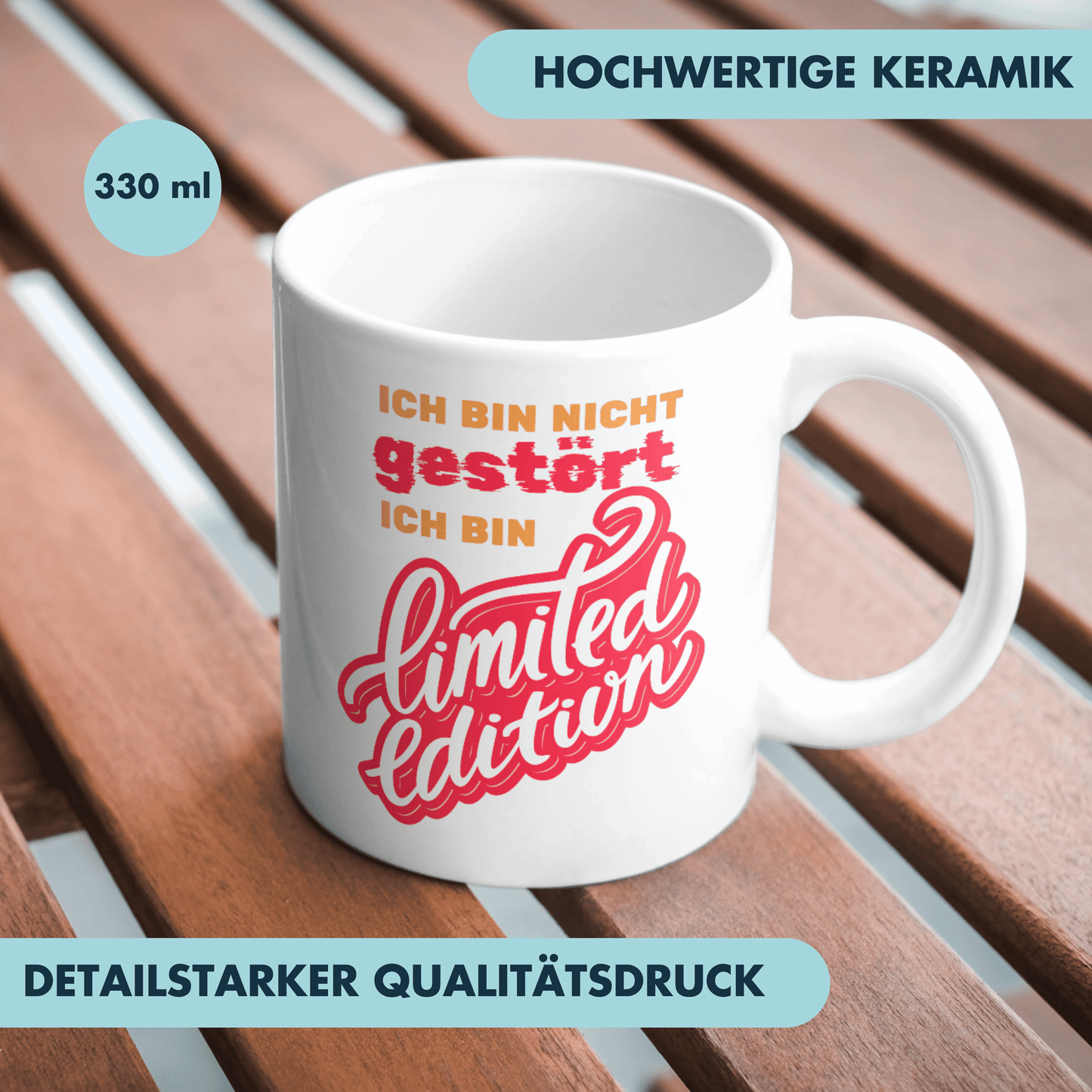 Ich Bin Nicht Gestört Ich Bin Limited Edition Kaffee Tasse