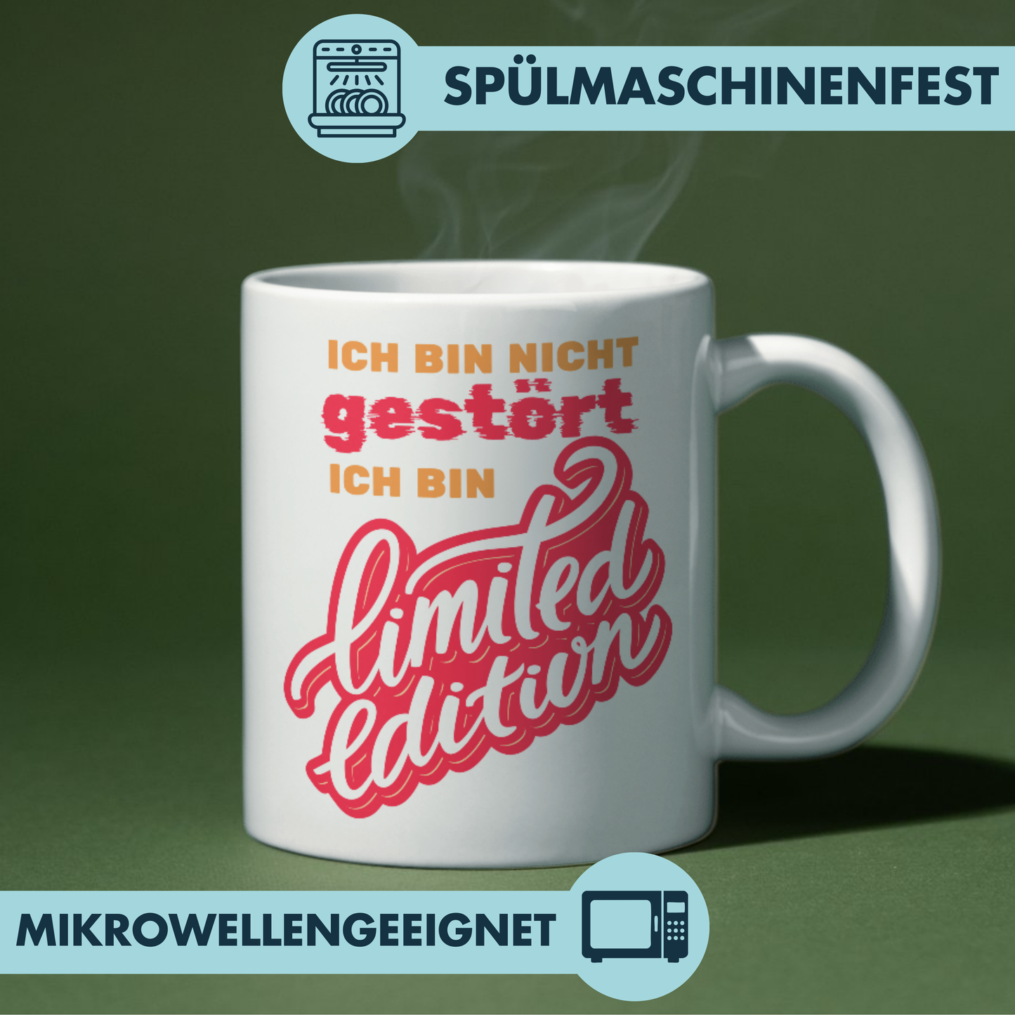 Ich Bin Nicht Gestört Ich Bin Limited Edition Kaffee Tasse