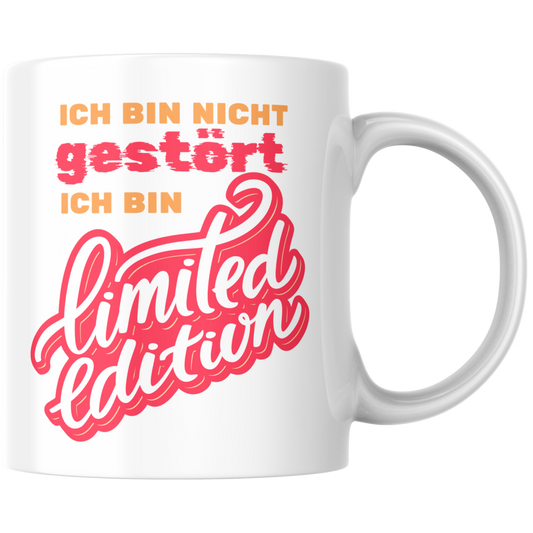 Ich Bin Nicht Gestört Ich Bin Limited Edition Kaffee Tasse