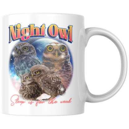 Night Owl Bootleg Eule Kaffee Tasse
