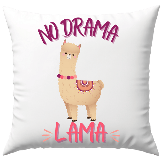 No Drama Lama Alpaka Deko Kissen