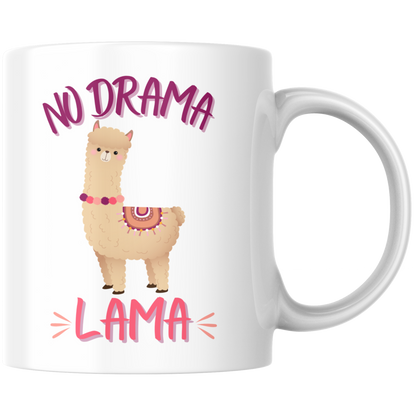 No Drama Lama Kein Stress Kaffee Tasse