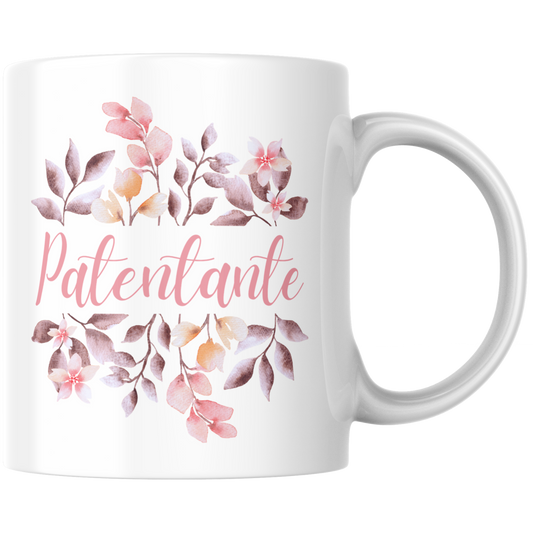Patentante Blumen Kaffee Tasse
