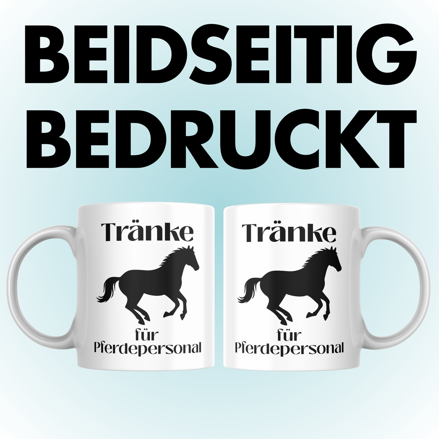Tränke Für Pferdepersonal Kaffee Tasse
