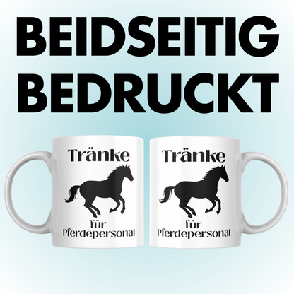 Tränke Für Pferdepersonal Kaffee Tasse