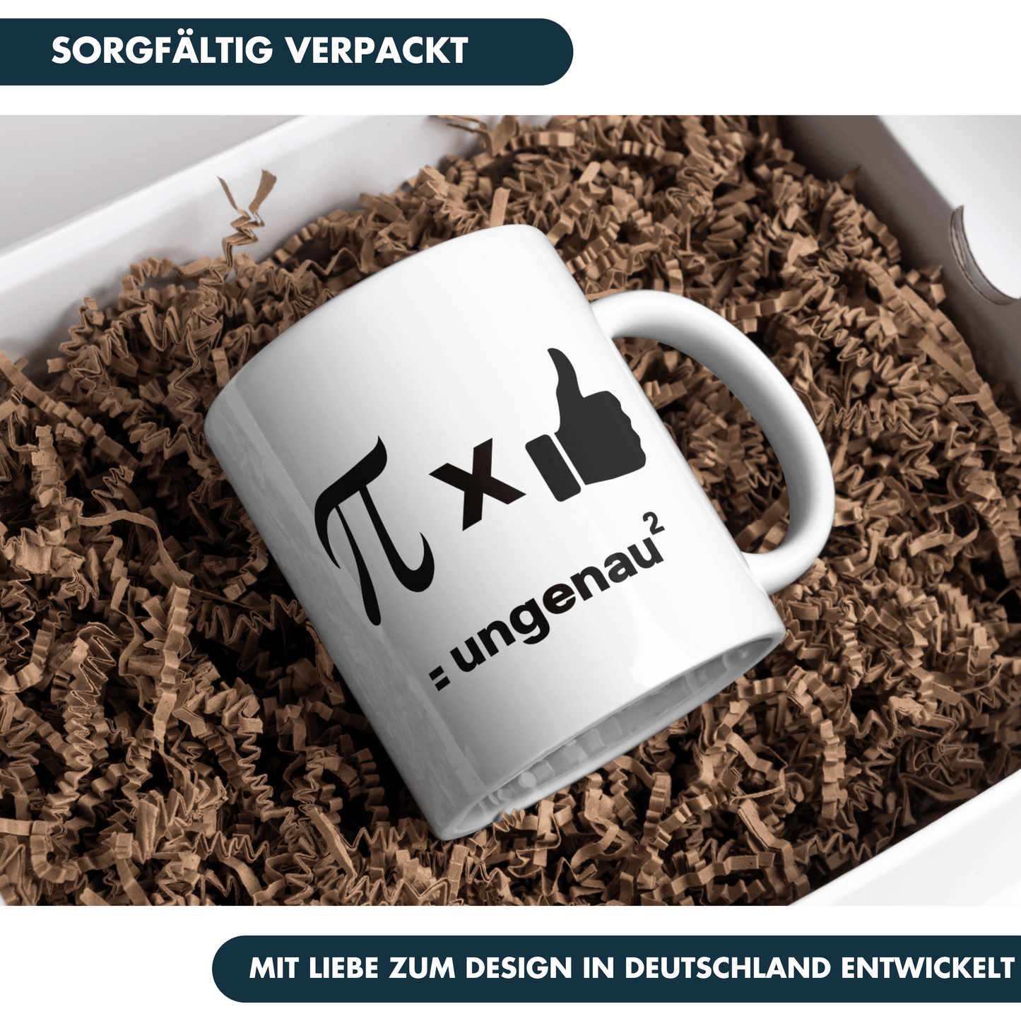 Pi Mal Daumen Gleich Ungenau Hoch Zwei Kaffee Tasse