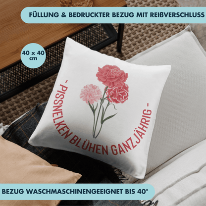 Pissnelken Blühen Ganzjährig Blumen Deko Kissen